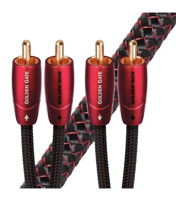 AudioQuest Golden Gate 2 To 2 Male RCA Cable